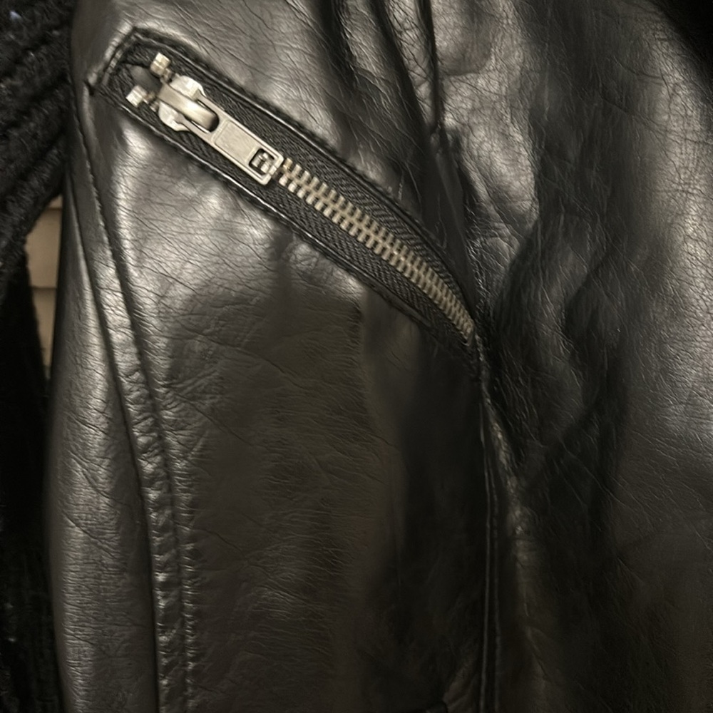 DEMOCRACY Bomber Style Sweater/Jacket - Picture 5 of 13